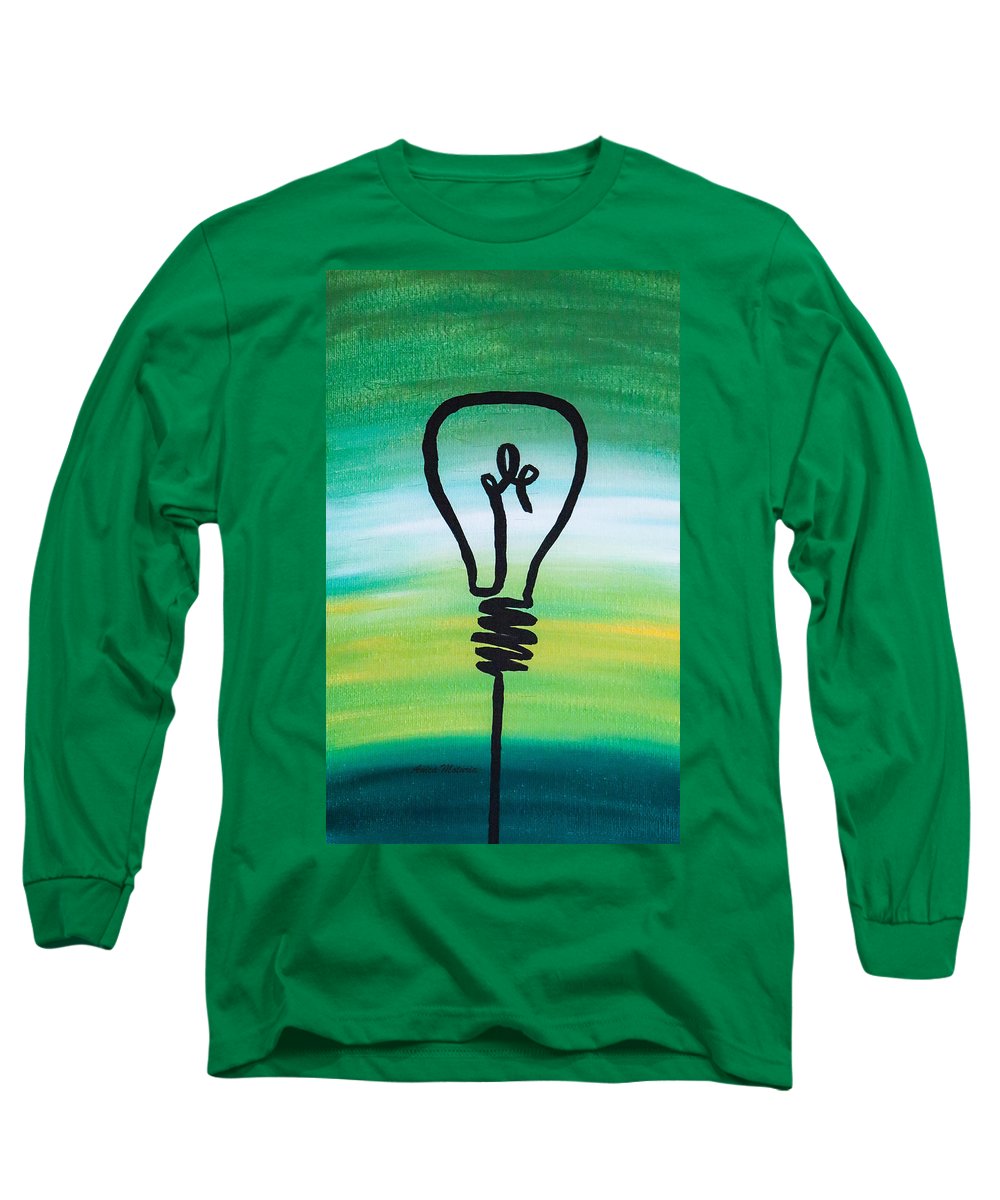 Light Bulb - Long Sleeve T-Shirt - Customizable