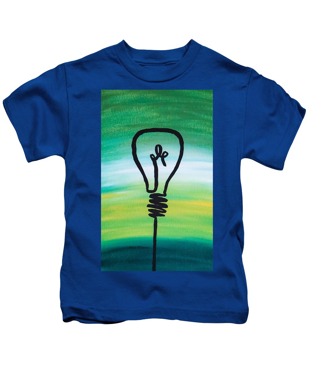 Light Bulb - Kids T-Shirt - Customizable