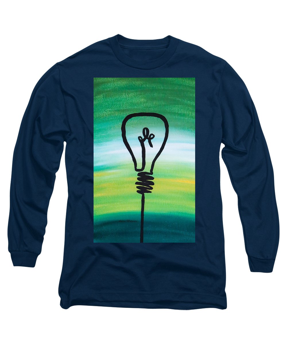 Light Bulb - Long Sleeve T-Shirt - Customizable