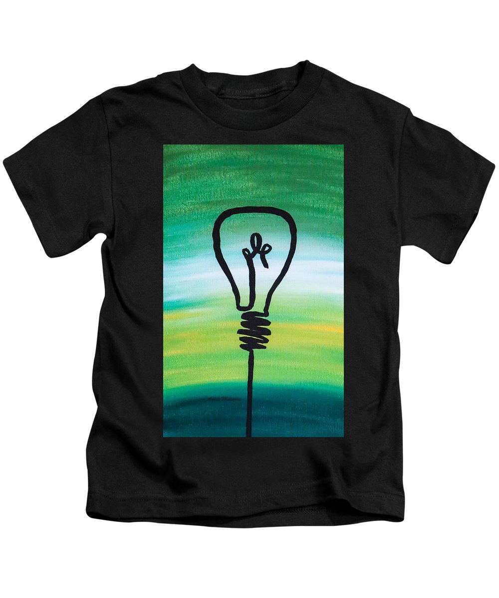 Light Bulb - Kids T-Shirt - Customizable