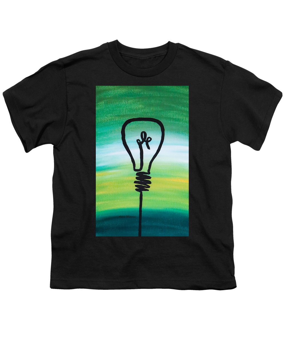 Light Bulb - Youth T-Shirt - Customizable