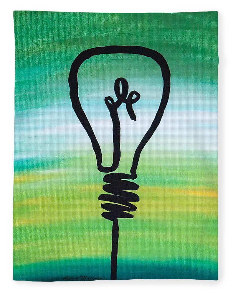 Light Bulb - Blanket - Customizable