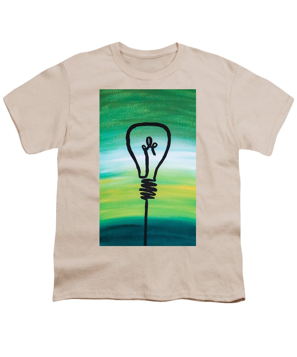 Light Bulb - Youth T-Shirt - Customizable