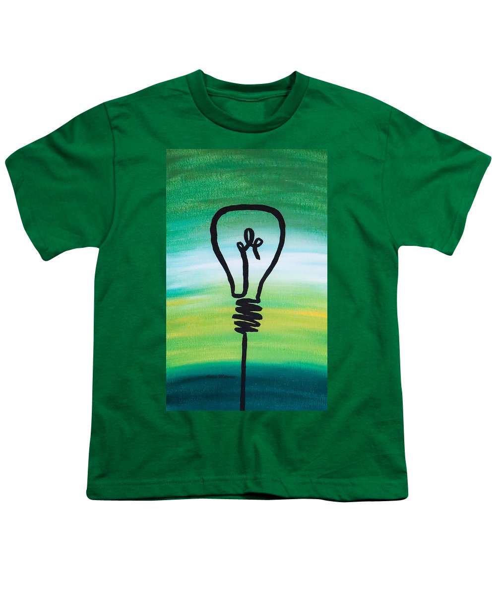 Light Bulb - Youth T-Shirt - Customizable