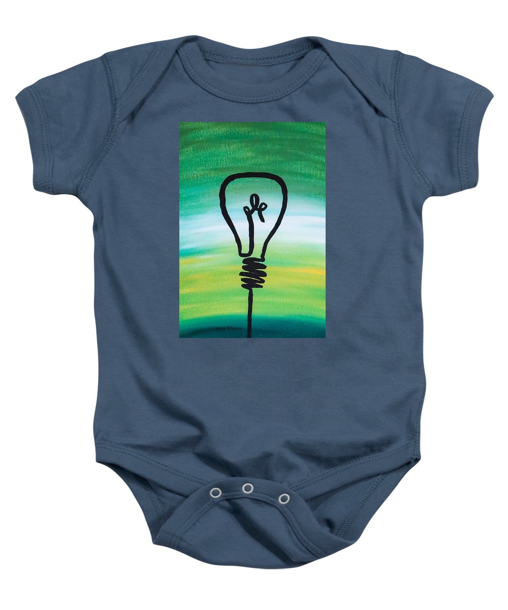 Light Bulb - Baby Onesie - Customizable