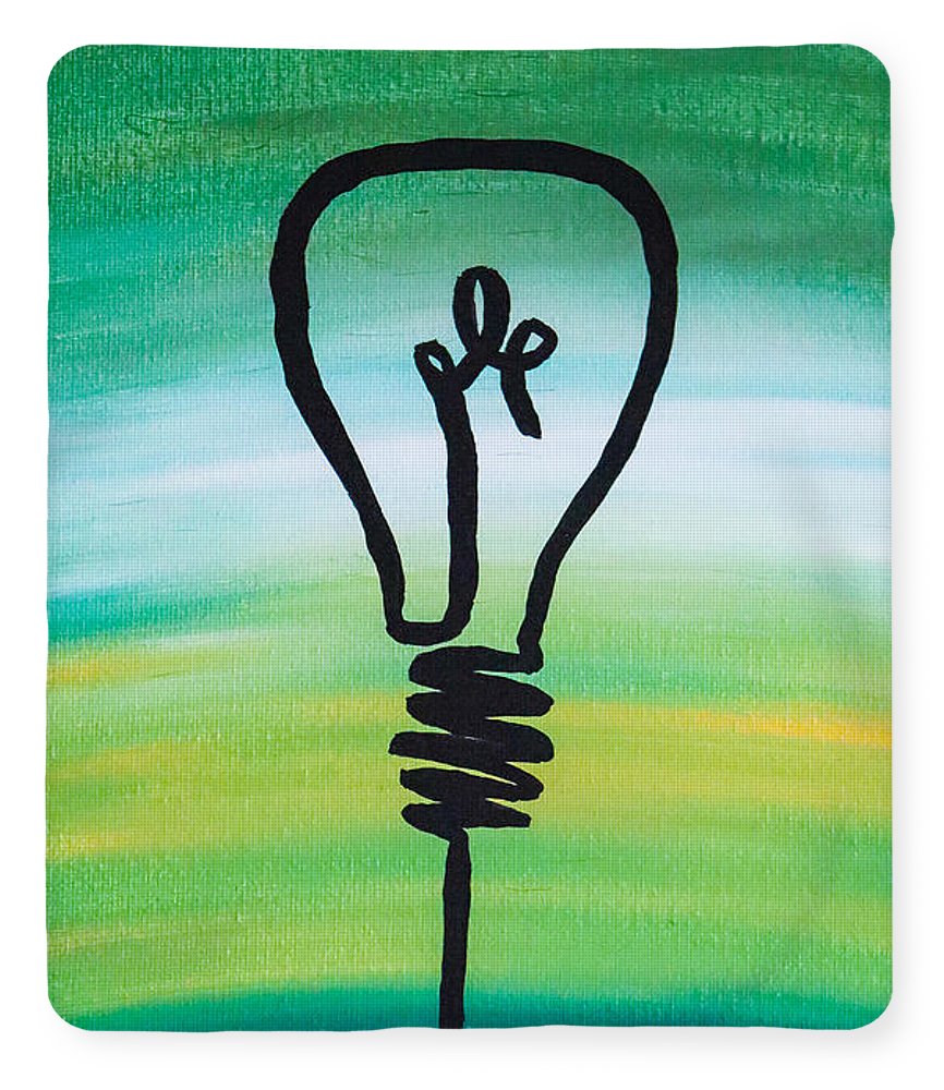 Light Bulb - Blanket - Customizable