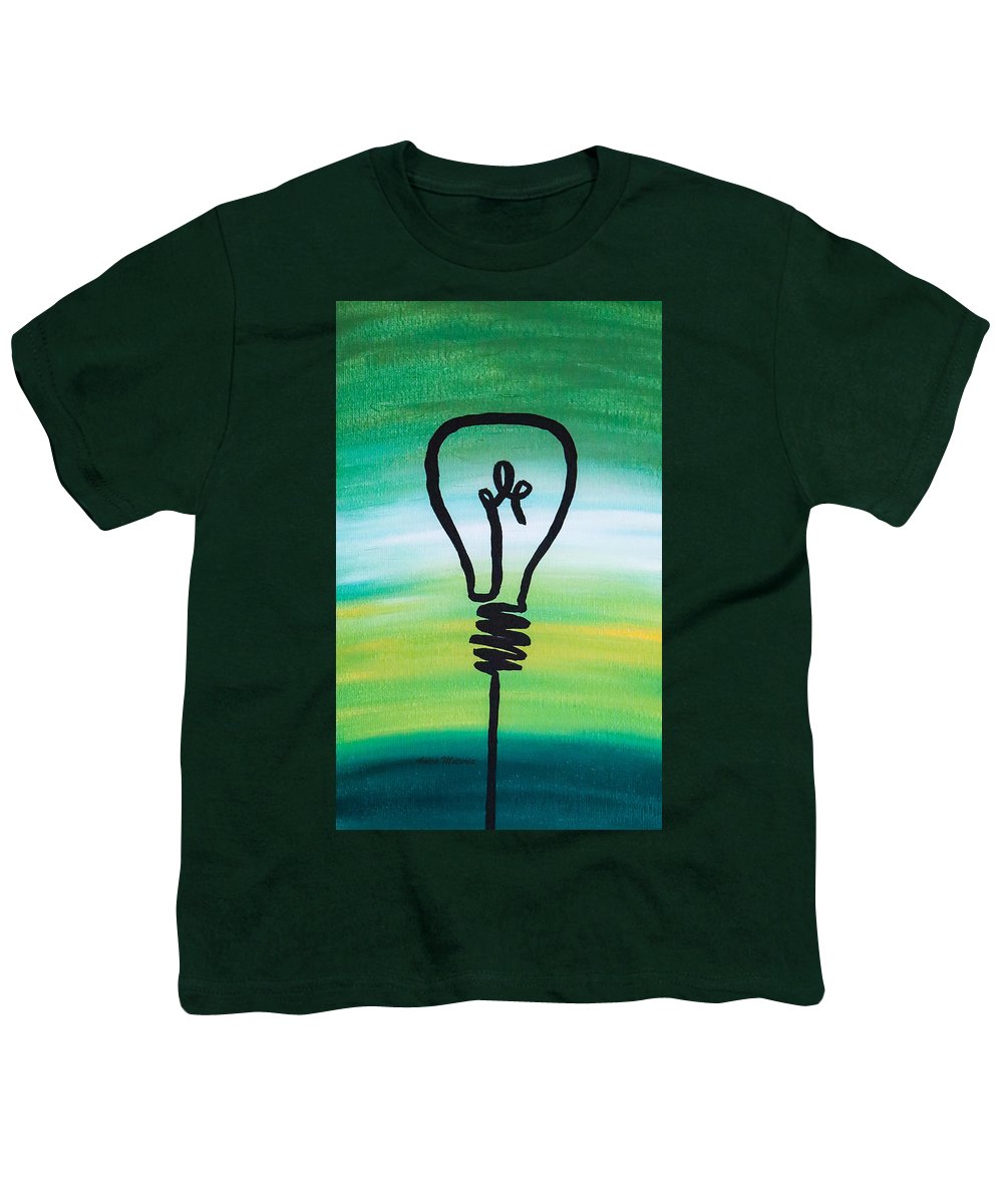 Light Bulb - Youth T-Shirt - Customizable