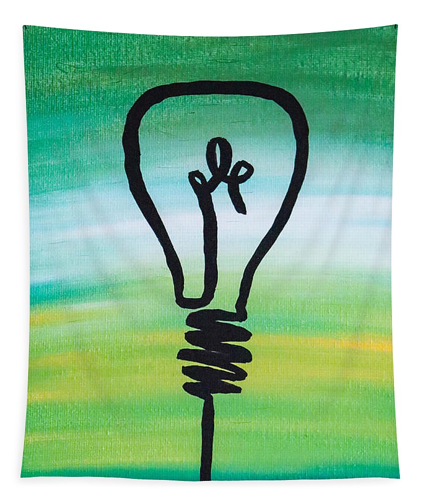 Light Bulb - Tapestry - Customizable