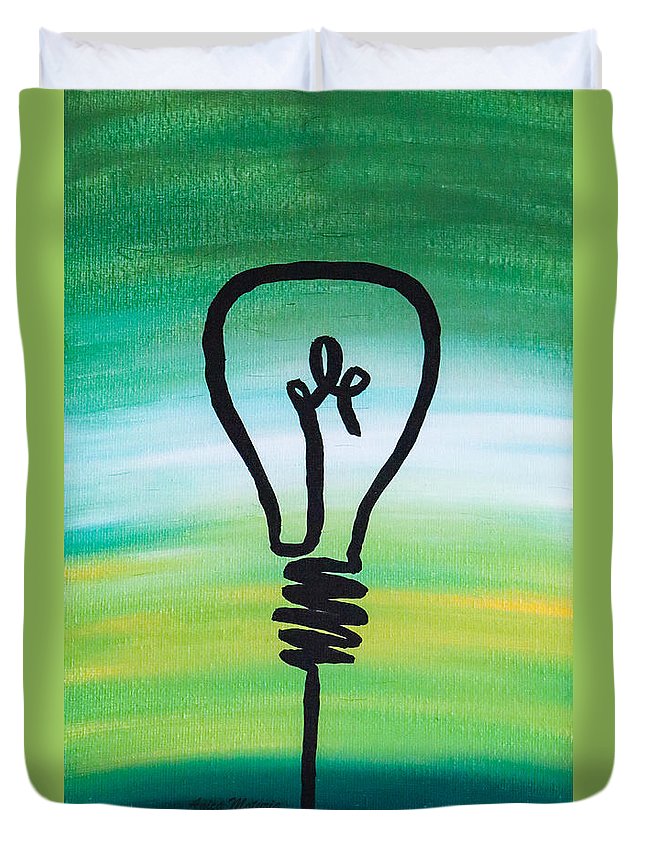 Light Bulb - Duvet Cover - Customizable