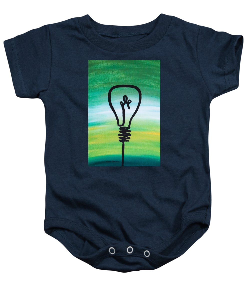 Light Bulb - Baby Onesie - Customizable