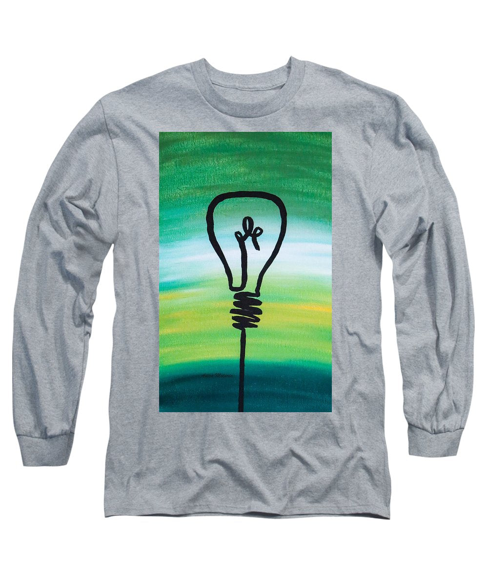 Light Bulb - Long Sleeve T-Shirt - Customizable