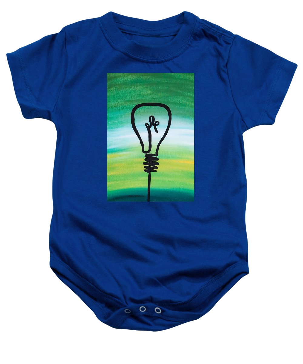 Light Bulb - Baby Onesie - Customizable