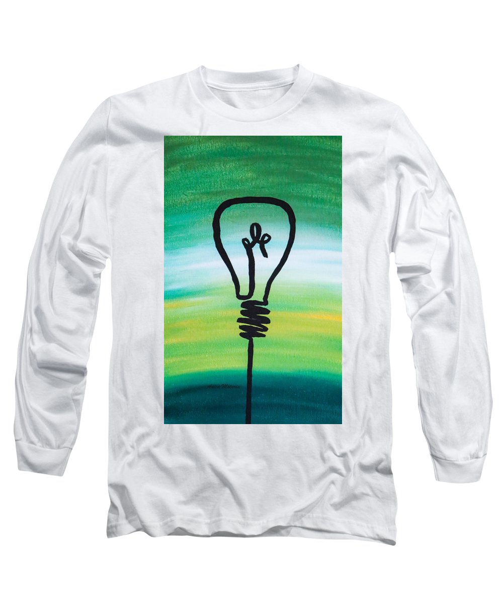 Light Bulb - Long Sleeve T-Shirt - Customizable