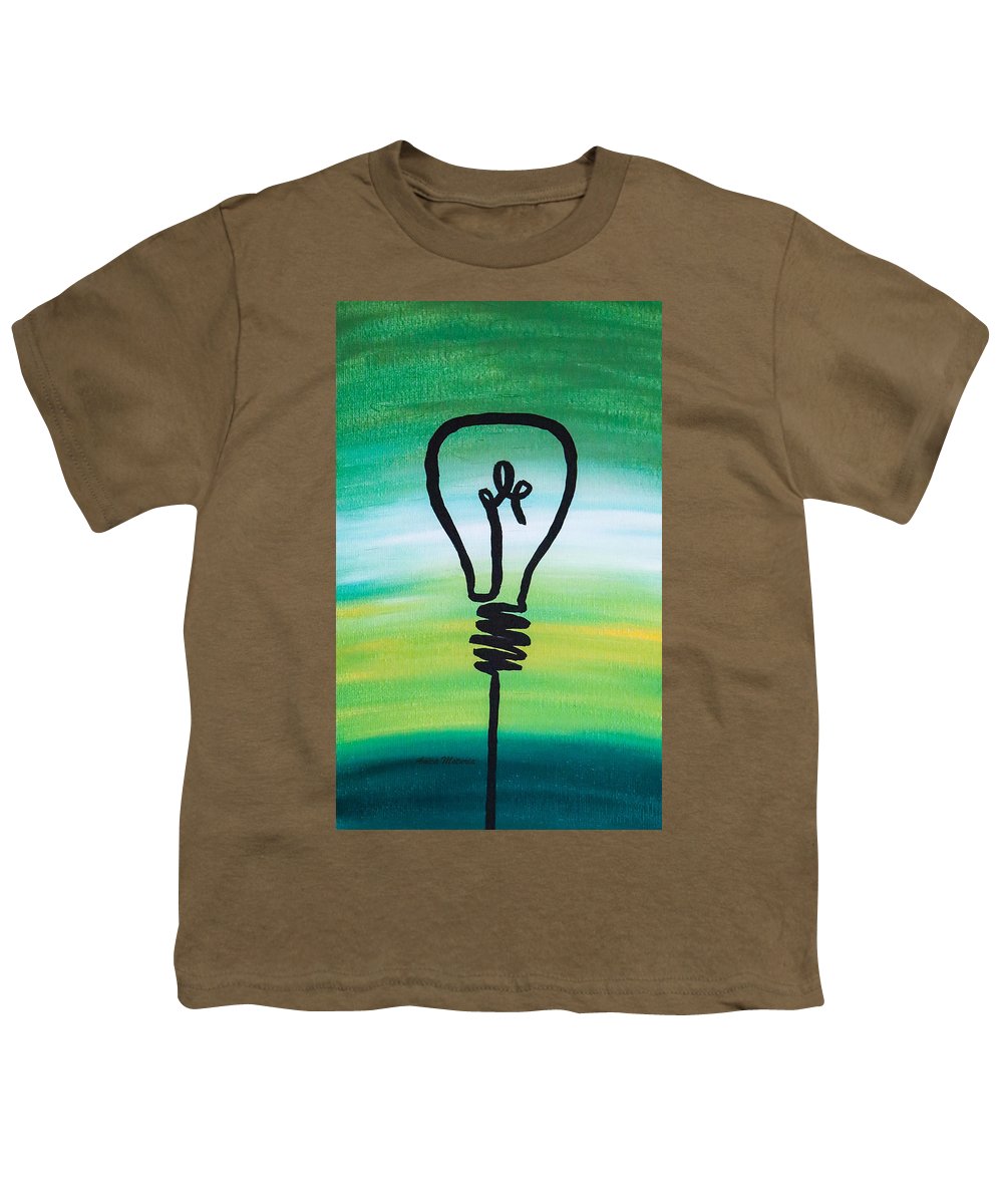 Light Bulb - Youth T-Shirt - Customizable