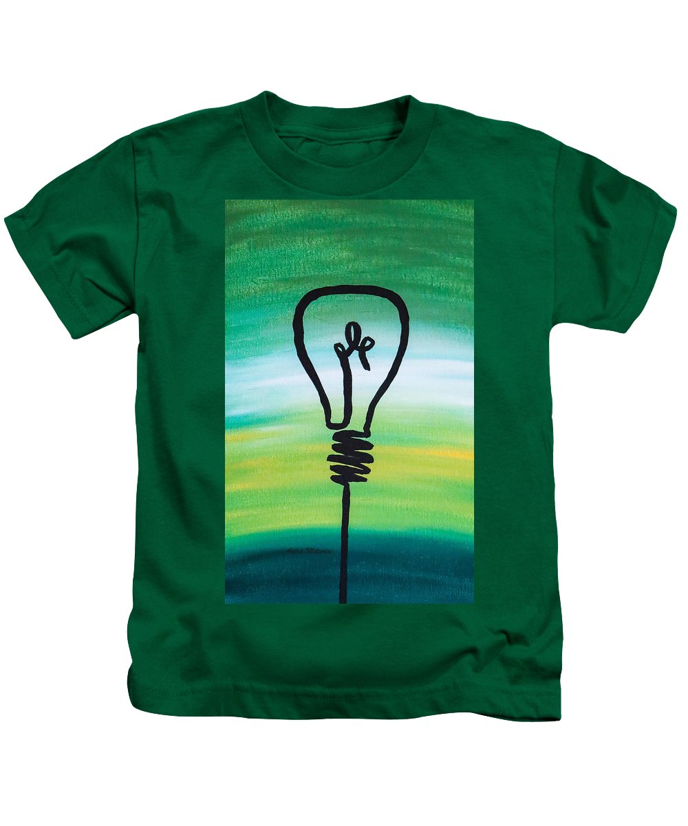 Light Bulb - Kids T-Shirt - Customizable