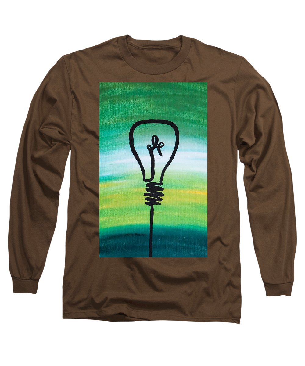 Light Bulb - Long Sleeve T-Shirt - Customizable