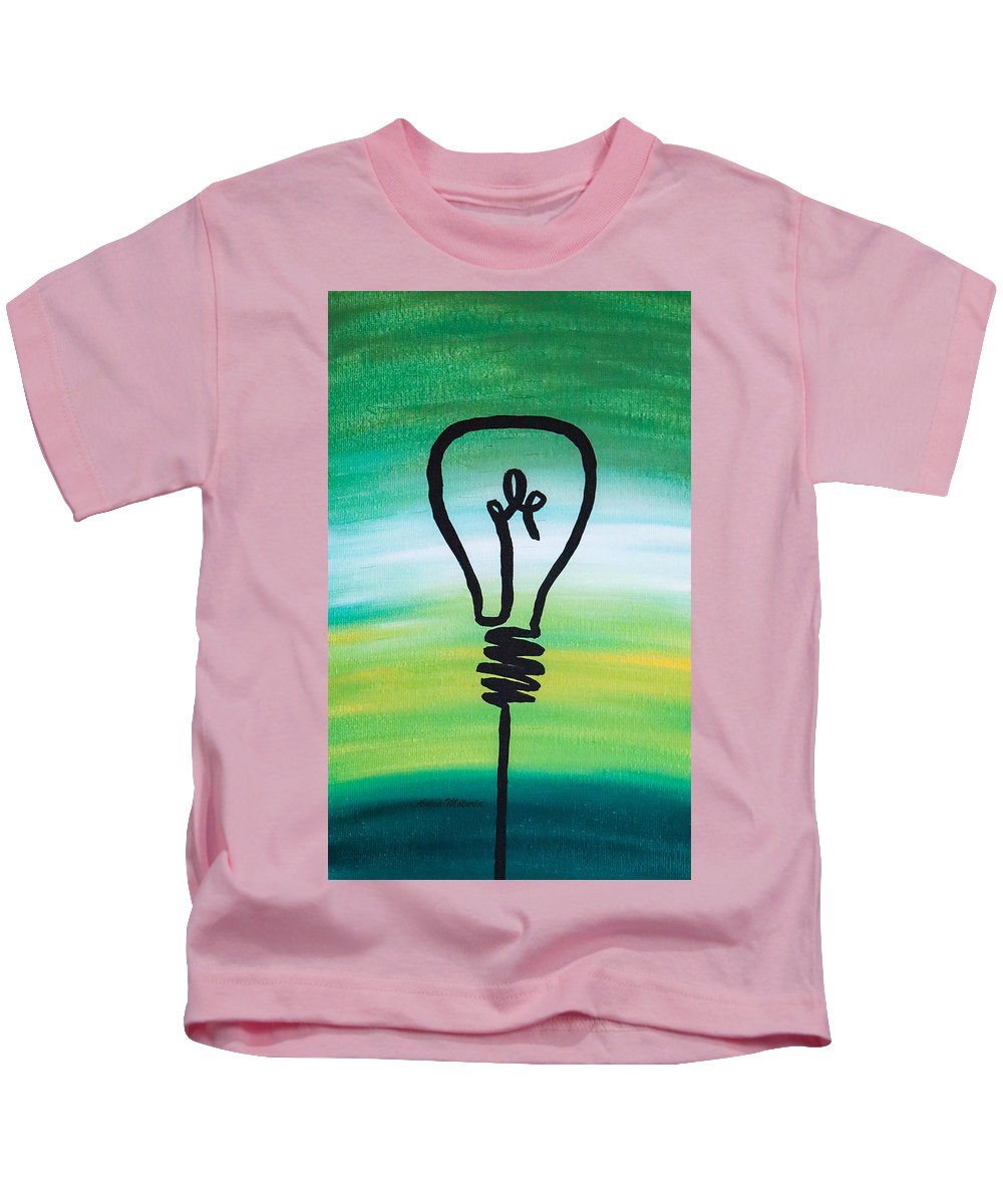 Light Bulb - Kids T-Shirt - Customizable