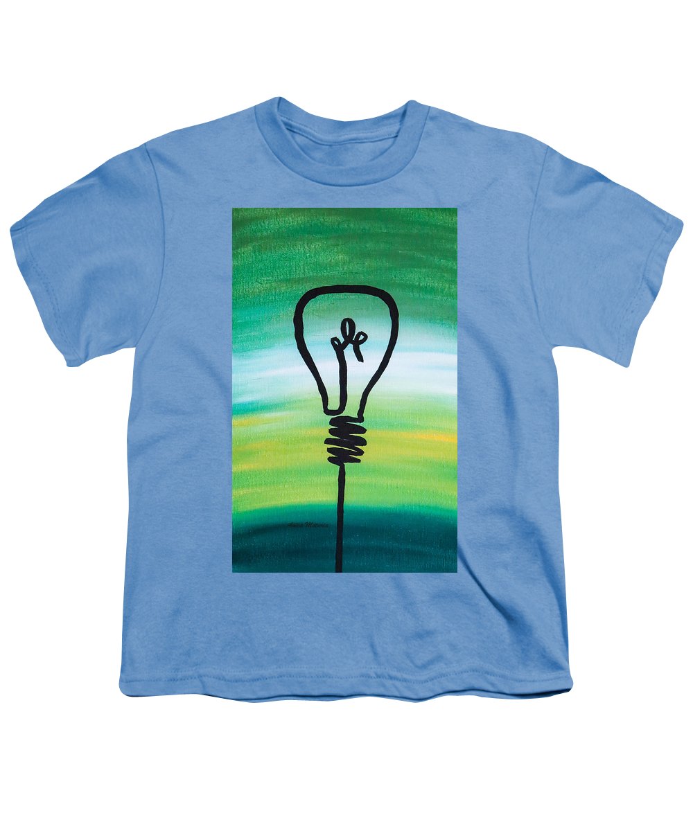 Light Bulb - Youth T-Shirt - Customizable