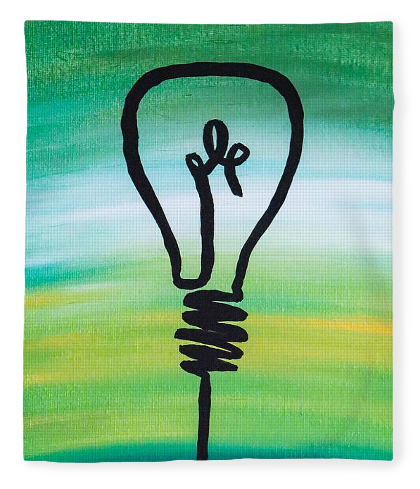 Light Bulb - Blanket - Customizable