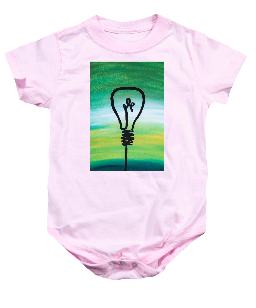 Light Bulb - Baby Onesie - Customizable