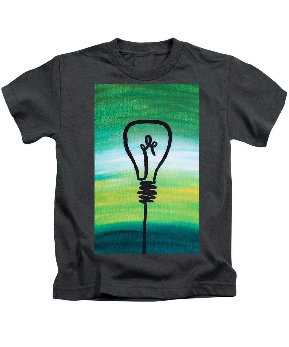 Light Bulb - Kids T-Shirt - Customizable