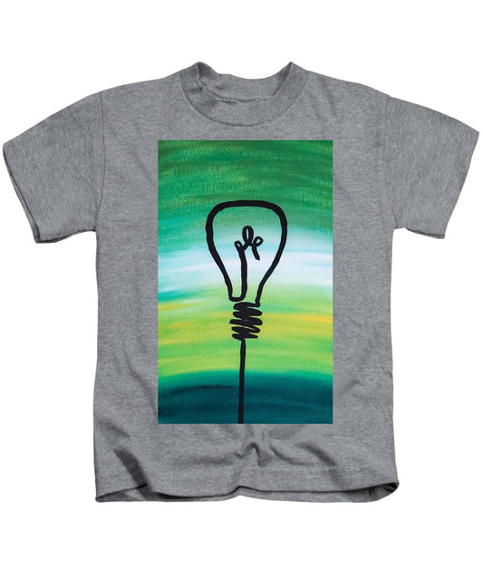 Light Bulb - Kids T-Shirt - Customizable