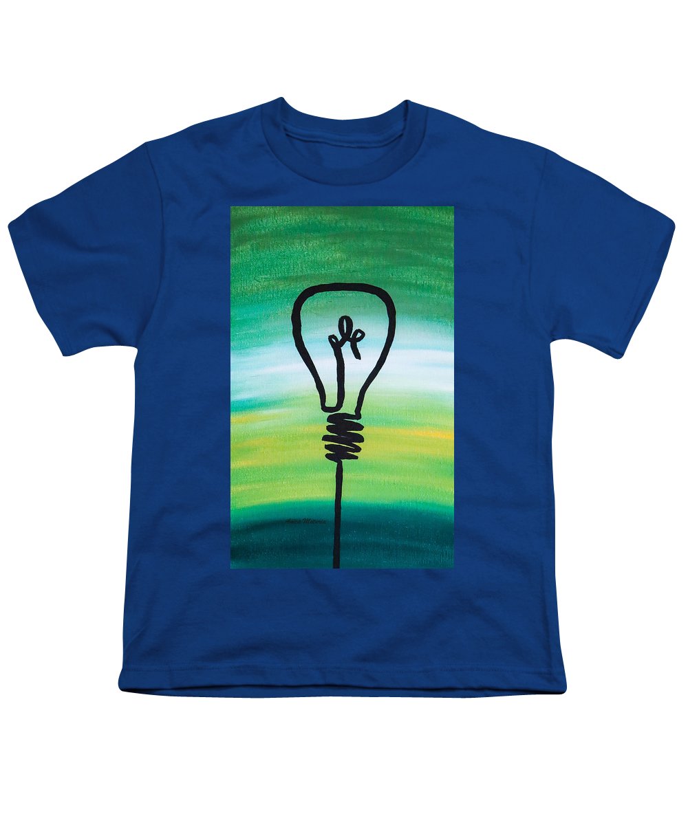 Light Bulb - Youth T-Shirt - Customizable