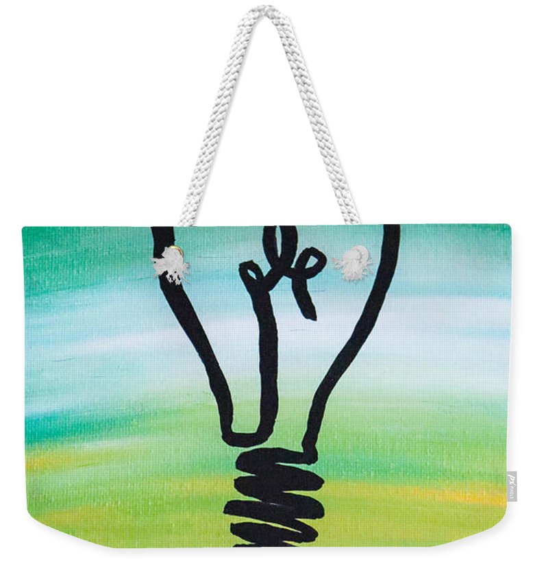 Light Bulb - Weekender Tote Bag - Customizable