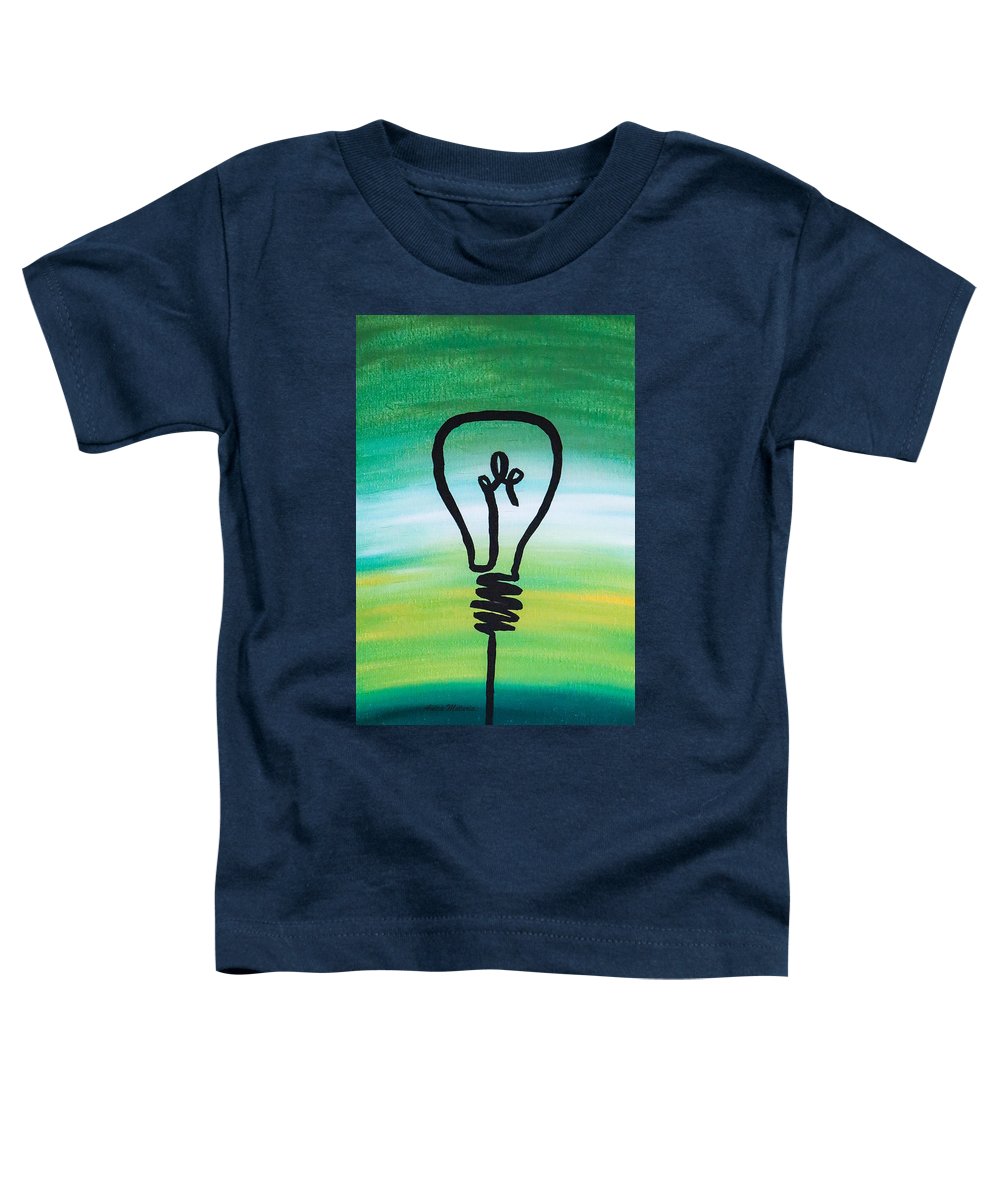 Light Bulb - Toddler T-Shirt - Customizable