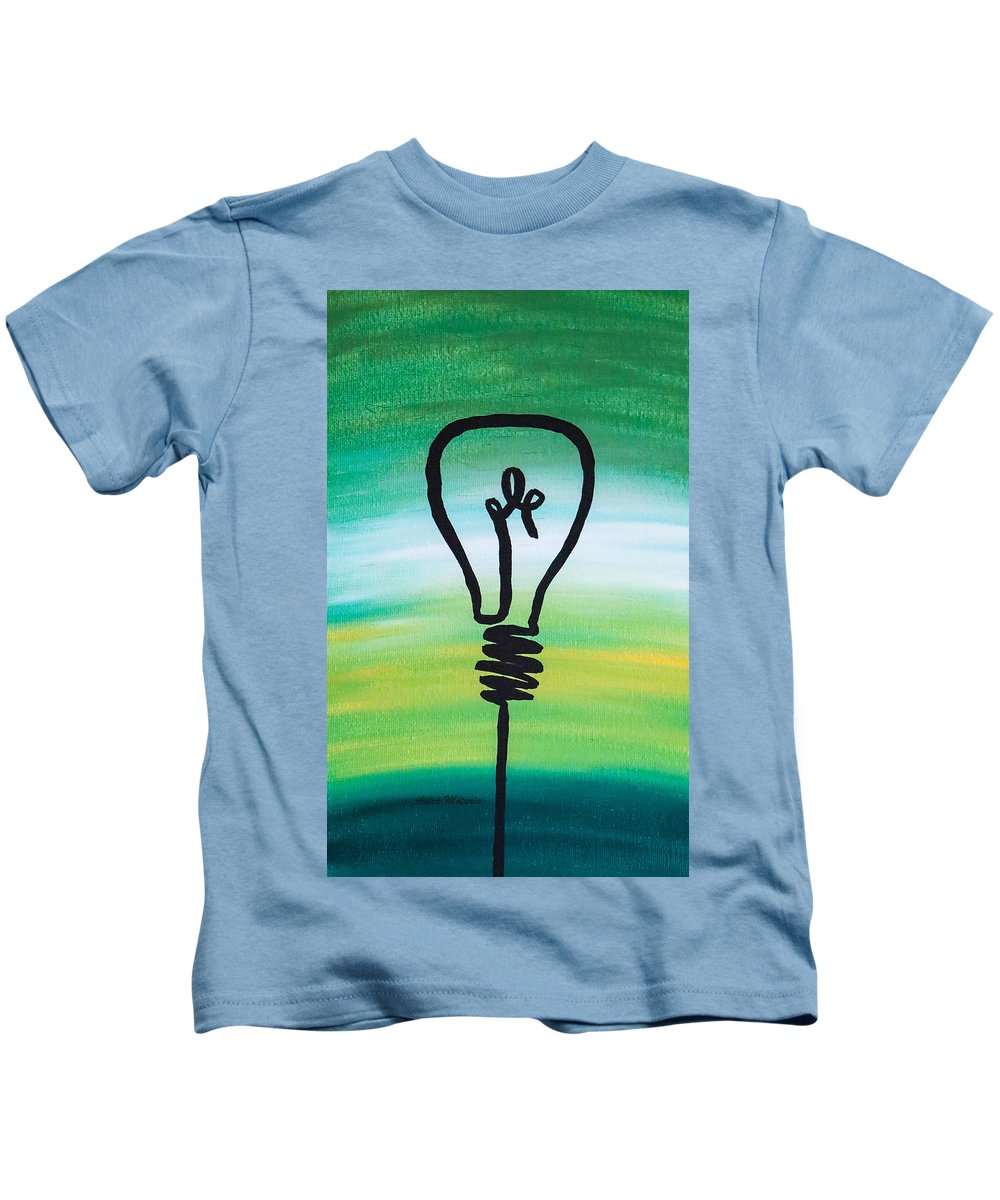 Light Bulb - Kids T-Shirt - Customizable