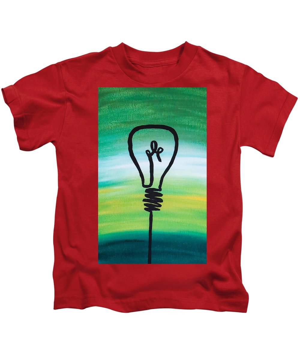 Light Bulb - Kids T-Shirt - Customizable