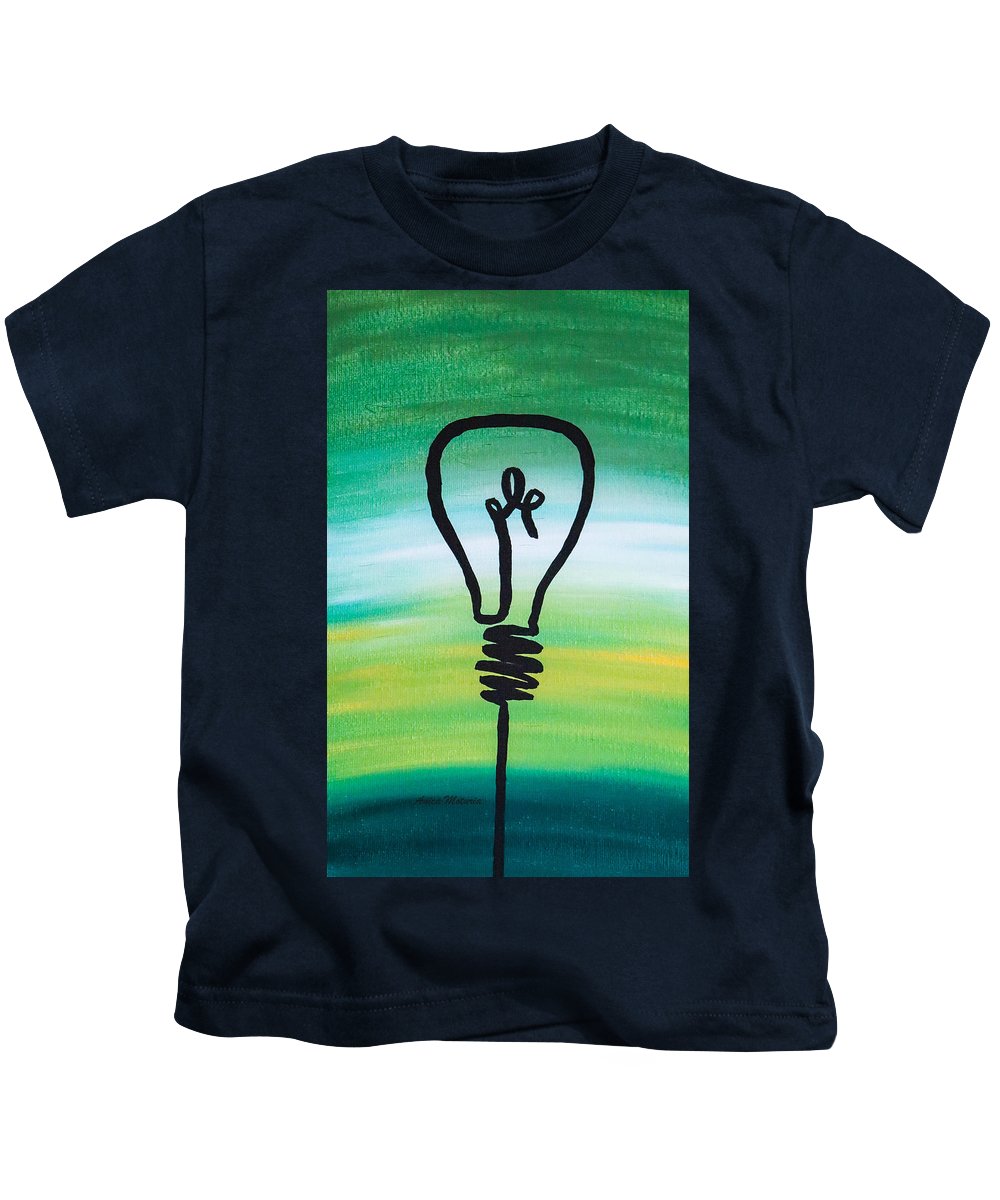 Light Bulb - Kids T-Shirt - Customizable