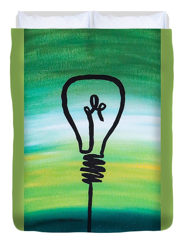 Light Bulb - Duvet Cover - Customizable