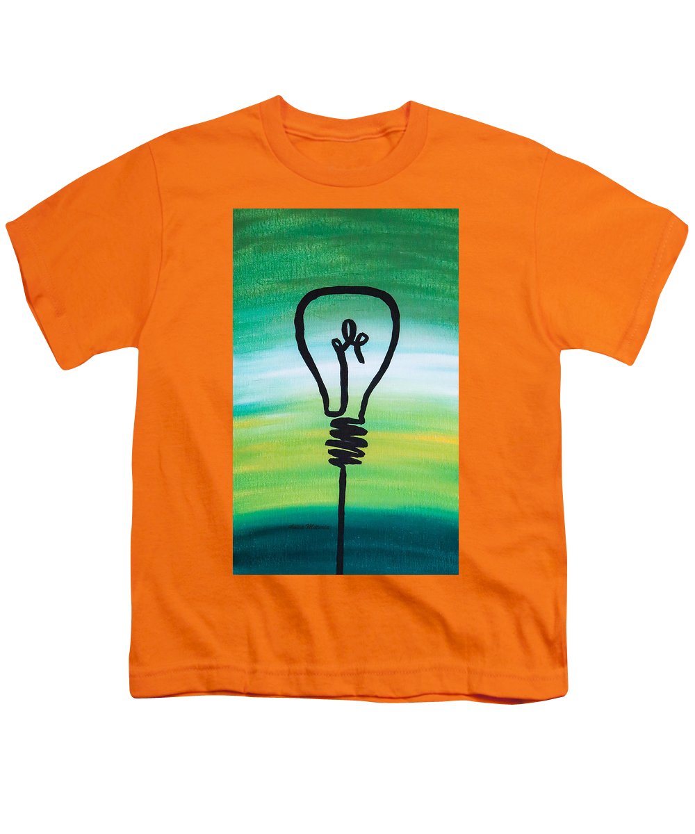 Light Bulb - Youth T-Shirt - Customizable