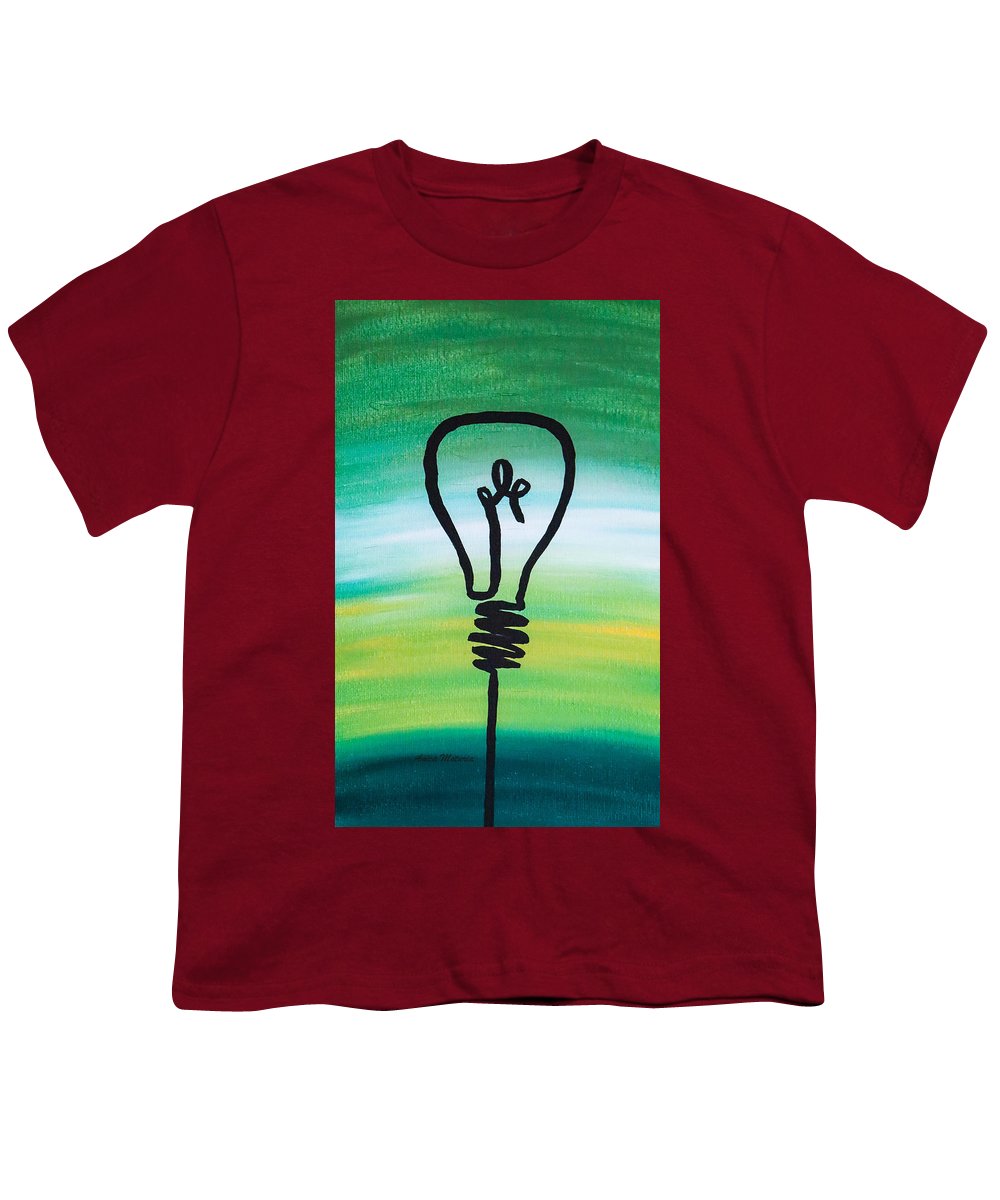 Light Bulb - Youth T-Shirt - Customizable