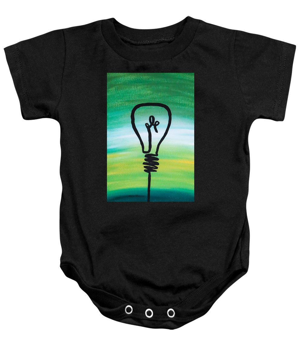 Light Bulb - Baby Onesie - Customizable