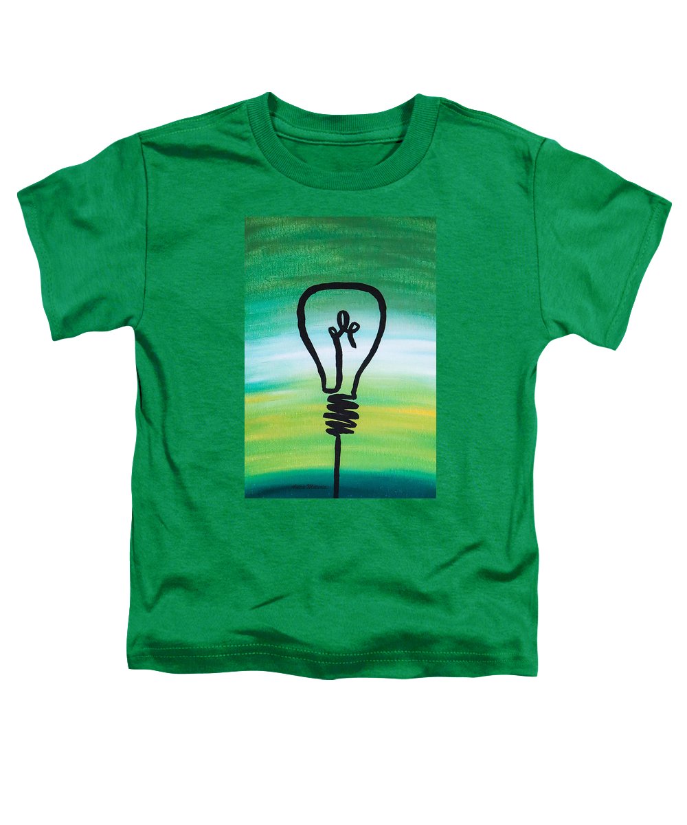 Light Bulb - Toddler T-Shirt - Customizable