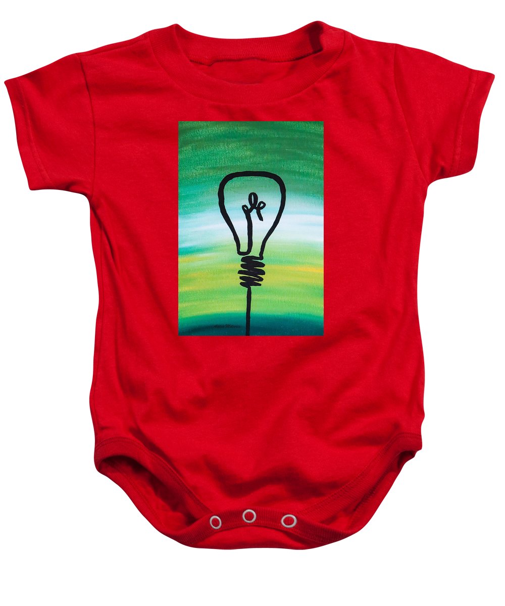 Light Bulb - Baby Onesie - Customizable