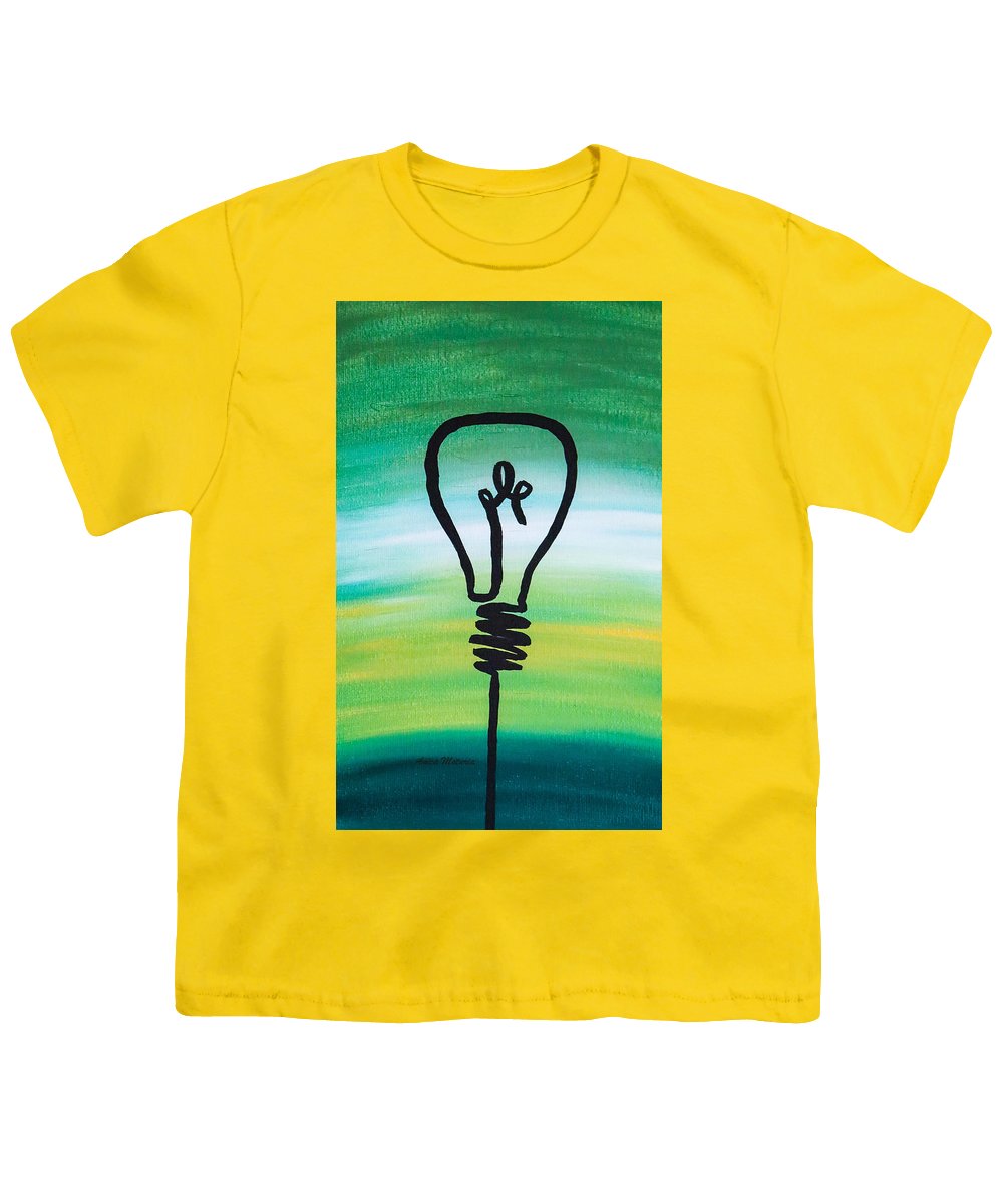 Light Bulb - Youth T-Shirt - Customizable