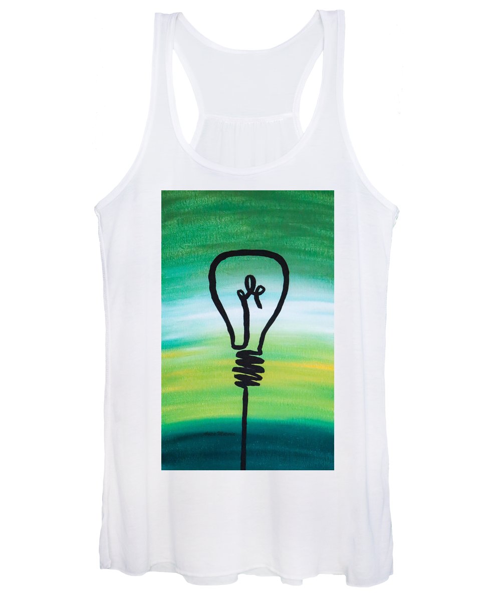 Light Bulb - Women's Tank Top - Customizable