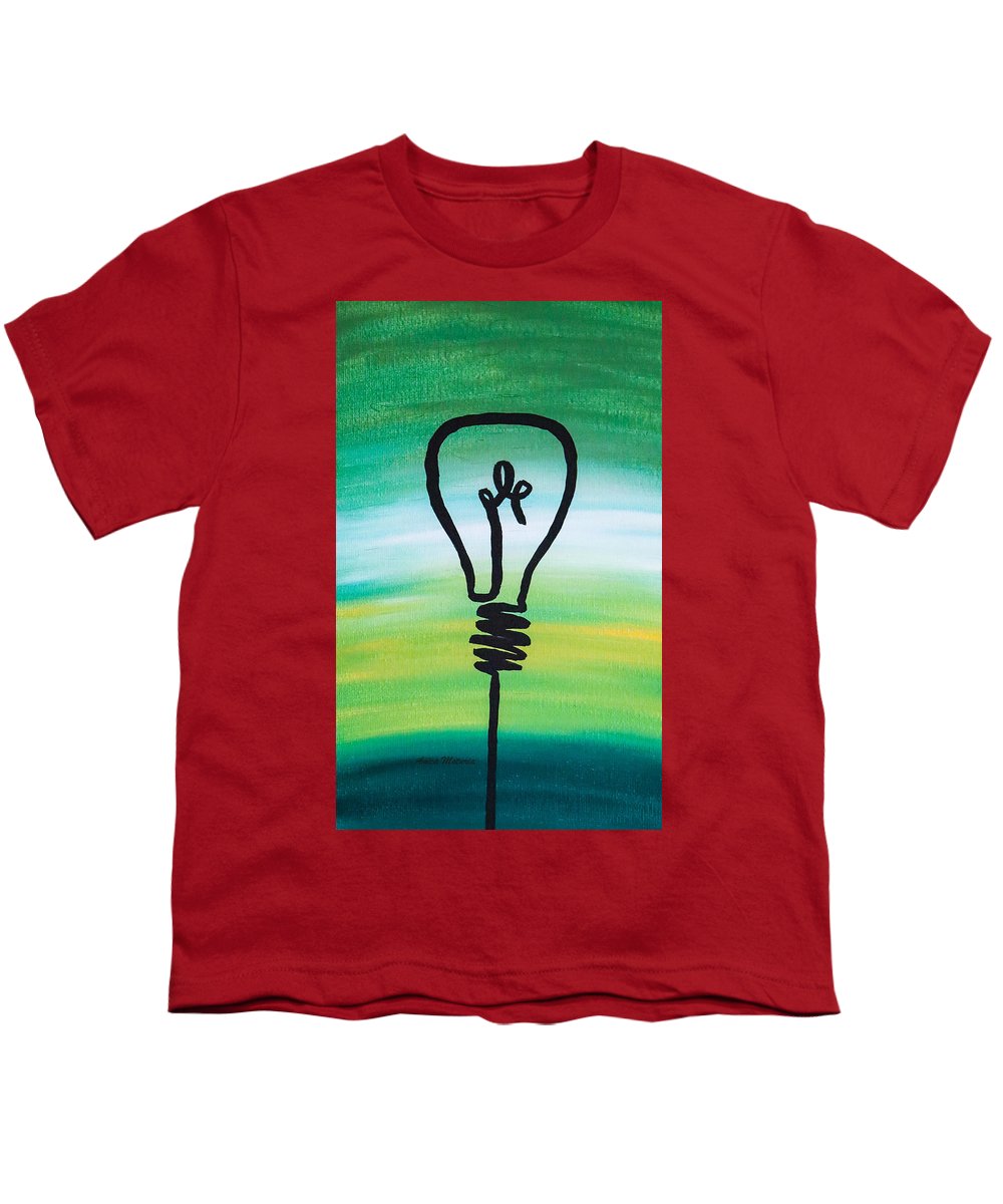 Light Bulb - Youth T-Shirt - Customizable