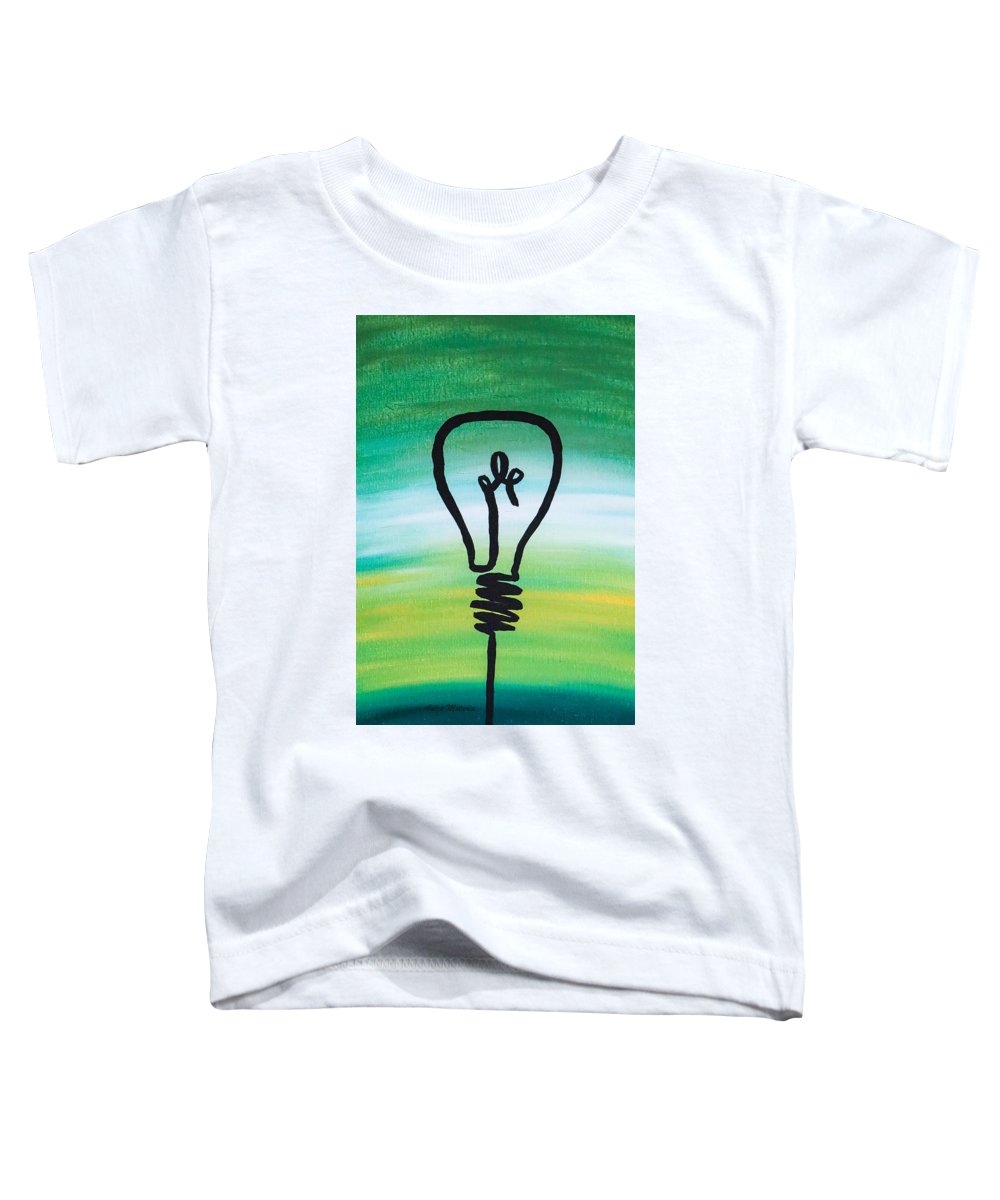 Light Bulb - Toddler T-Shirt - Customizable