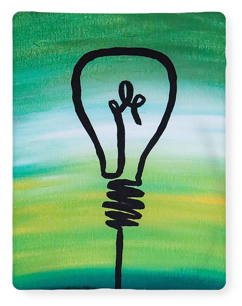 Light Bulb - Blanket - Customizable