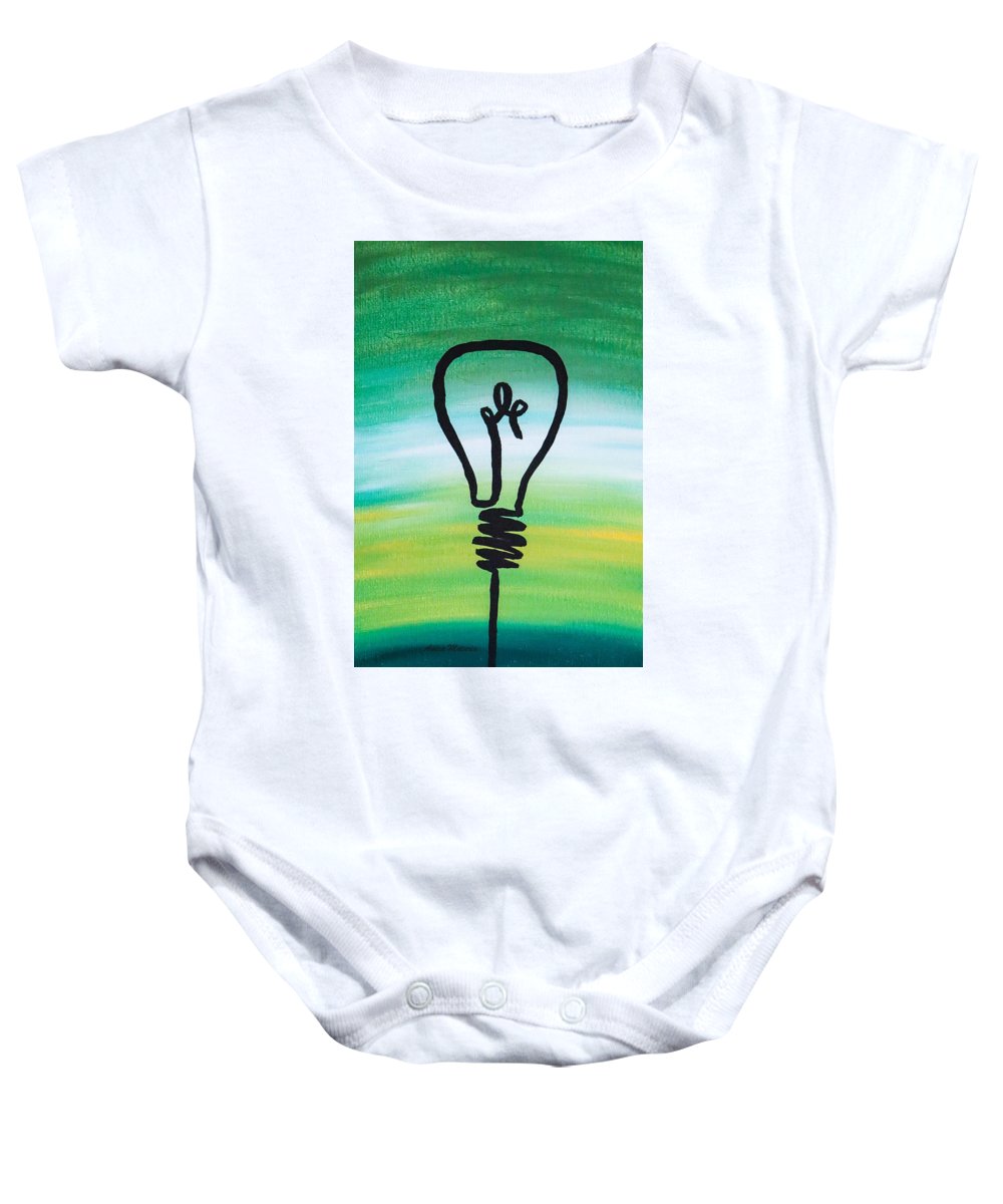 Light Bulb - Baby Onesie - Customizable