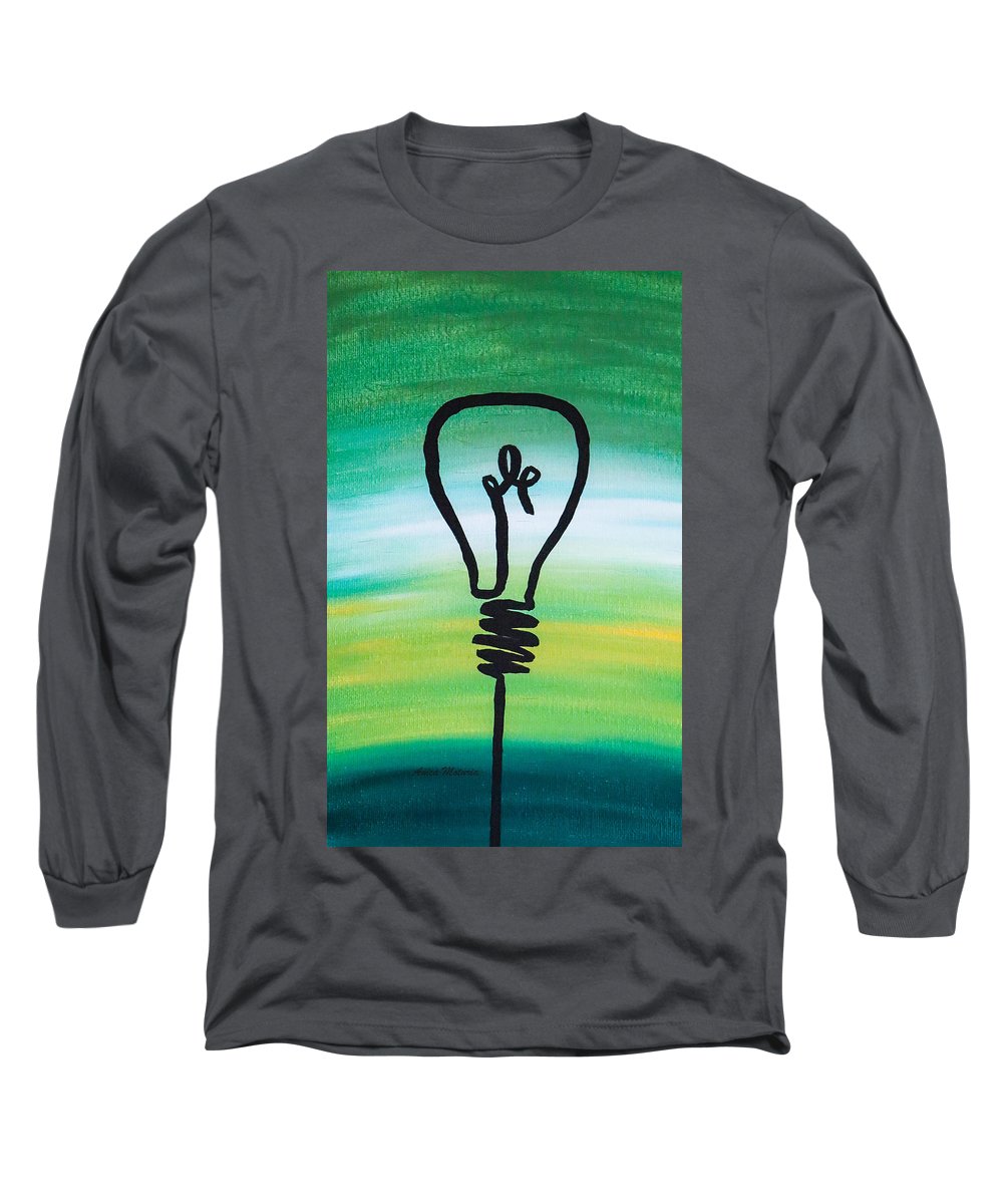 Light Bulb - Long Sleeve T-Shirt - Customizable