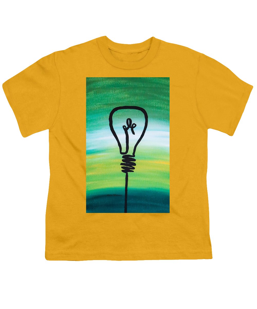 Light Bulb - Youth T-Shirt - Customizable