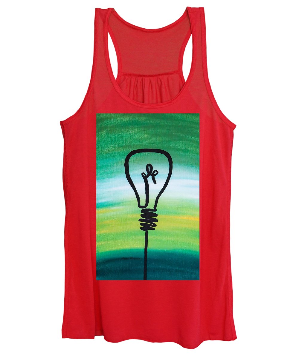 Light Bulb - Women's Tank Top - Customizable