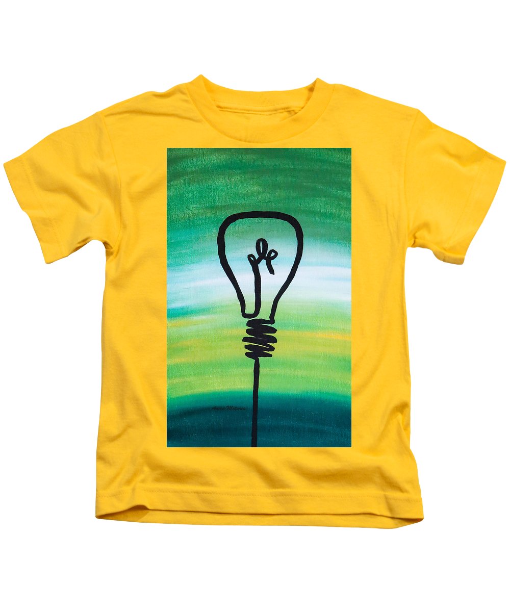 Light Bulb - Kids T-Shirt - Customizable