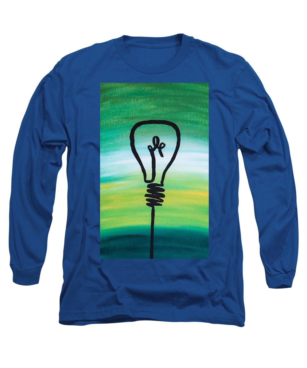 Light Bulb - Long Sleeve T-Shirt - Customizable