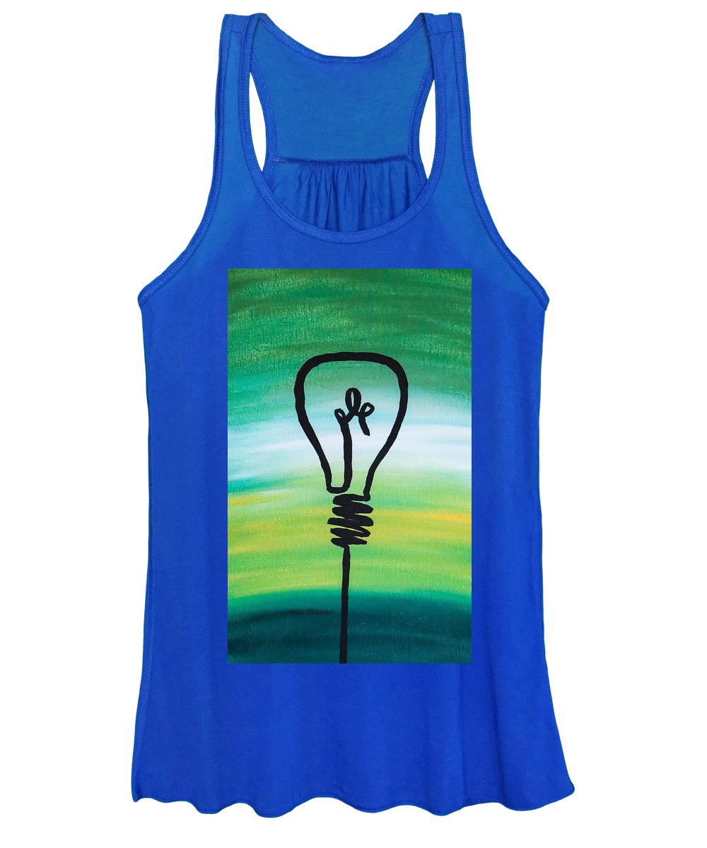 Light Bulb - Women's Tank Top - Customizable